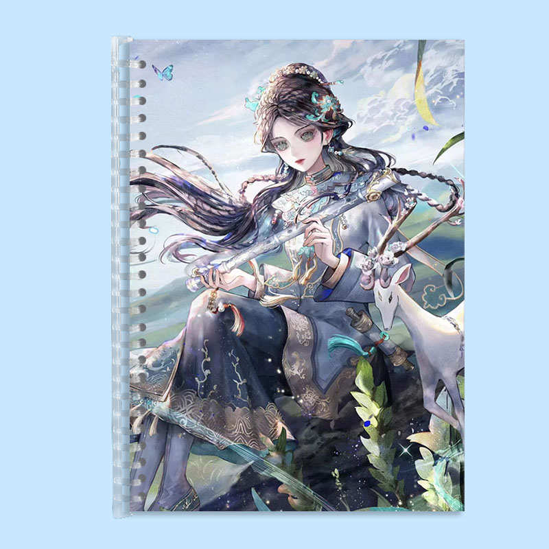 第五人格古董商横线b5网格本活扣可拆卸高颜值a5绘画本定制笔记