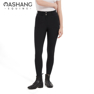 透气马术裤 Mashang 全胶高腰金属片马裤 骑马裤 FGW113 Equine女款