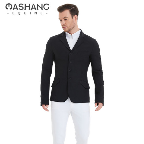 玛尚驿客男士骑士服薄款马术西服