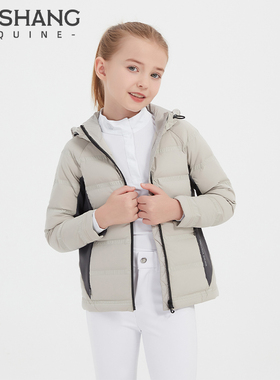 Mashang Equine儿童鹅绒服冬季马术羽绒服防寒保暖骑马装备ERK502
