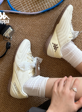 【夏之光同款】Kappa女鞋运动鞋女2025秋冬新款板鞋足球德训鞋K79