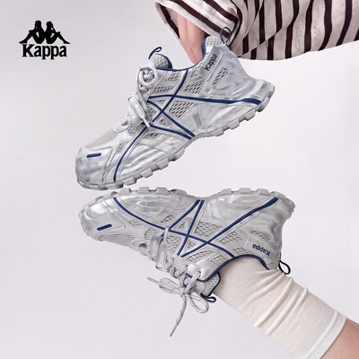 Kappa女鞋老爹鞋厚底薄款鞋子女