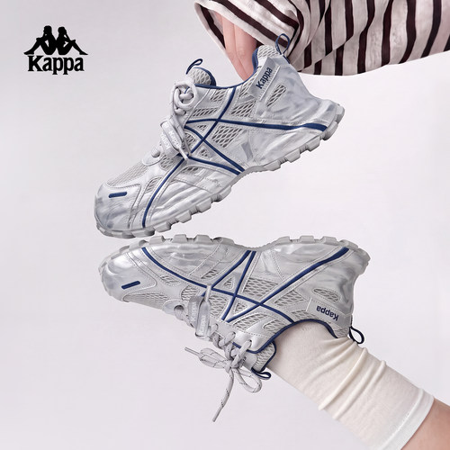 Kappa女鞋老爹鞋厚底薄款鞋子女
