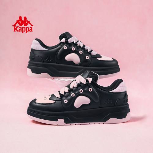 Kappa女鞋黑色板鞋女欢迎选购