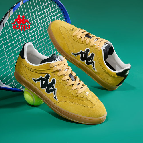 Kappa男生低帮板鞋厚底德训鞋