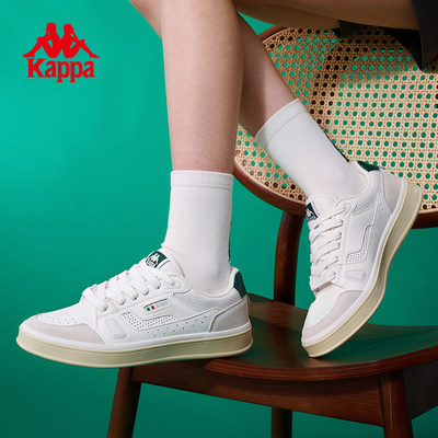 Kappa夏款板鞋小白鞋女