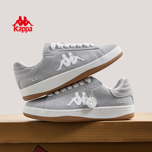 2025秋冬新款 女款 复古德训鞋 厚底休闲鞋 子男 Kappa女鞋 运动鞋 板鞋