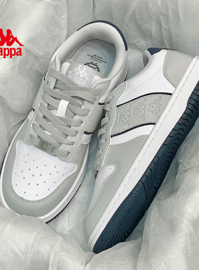 Kappa卡帕男鞋板鞋男2025秋冬新款厚底百搭小白鞋休闲运动鞋子女