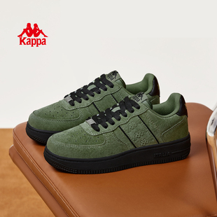 2025秋冬新款 女款 厚底百搭德训鞋 休闲鞋 子男 Kappa女鞋 运动鞋 板鞋