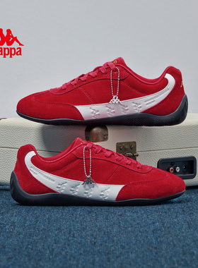 Kappa女鞋德训鞋女款2026春季新款红色板鞋今年流行爆款运动鞋子