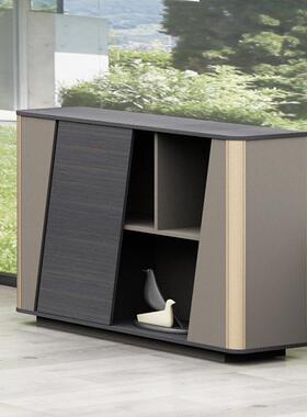 定制轻公奢活动客长厅茶水 商用办室文件柜 可柜移动条38651储物