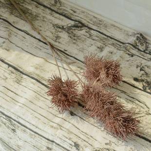 配材AL 塑料仿真软花单支虎尾婚家装 饰插花摆件酒店婚庆居礼装