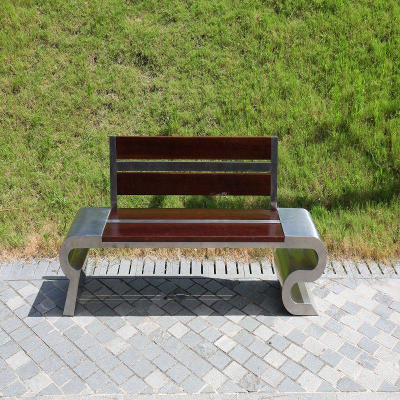 不锈钢户外长椅公园椅子靠背休息椅商场等候椅休闲椅庭院凳子,住宅家具,公园椅,淘宝优惠券,粉丝福利购,淘宝优惠卷