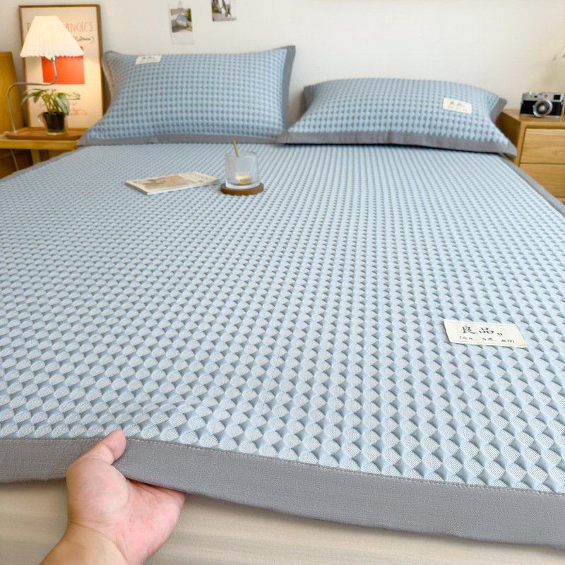 2025新款A类华夫格冰豆豆软凉席PE凉感纯色空调机洗软席直播跨境,床上用品,冰丝席,淘宝优惠券,粉丝福利购,淘宝优惠卷