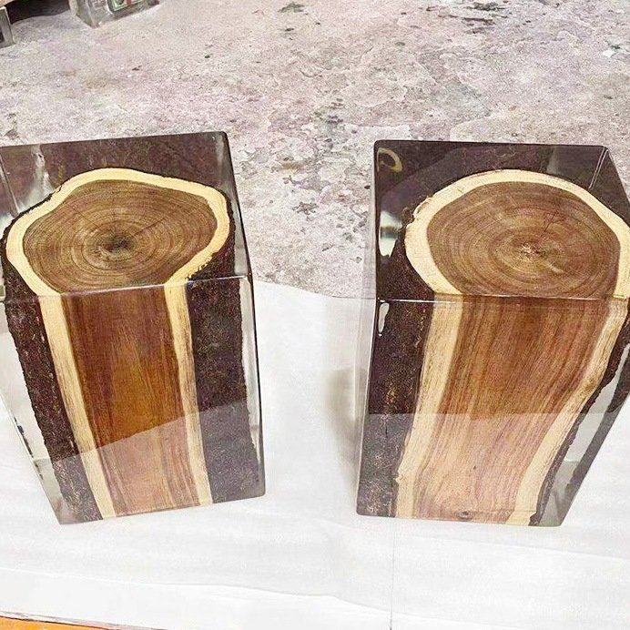 透明树脂木墩子连体现代装饰工艺品家居客厅酒店玄关售楼处雕塑,家居饰品,落地摆件,淘宝优惠券,粉丝福利购,淘宝优惠卷