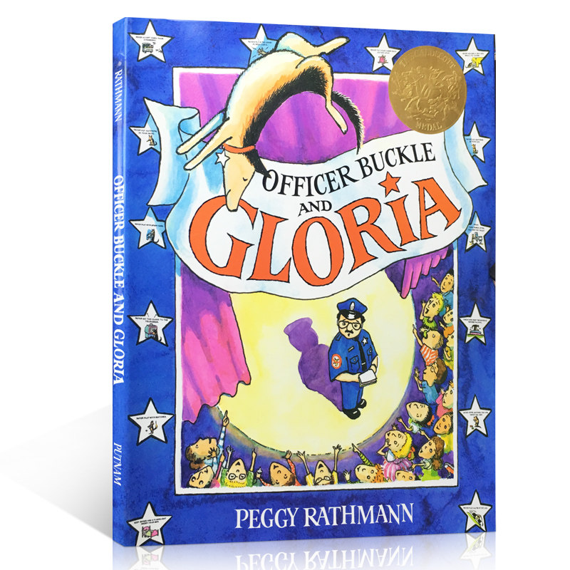 进口英文原版 凯迪克金奖 长官巴克尔 officer buckle and gloria