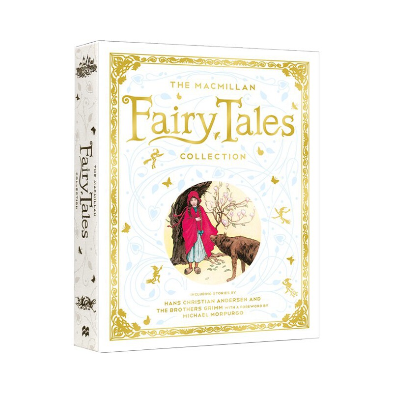 进口英文原版 麦克米伦50部经典童话合集 The Macmillan Fairy Tales Collection 儿童故事英语课外阅读 精装现货 海外直订xa