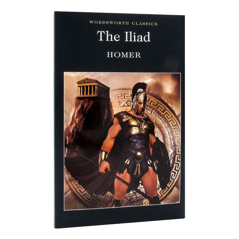 进口英文原版 The Iliad （Wordsworth Classics)  荷马史诗-伊里亚特 英语小说读物 现货