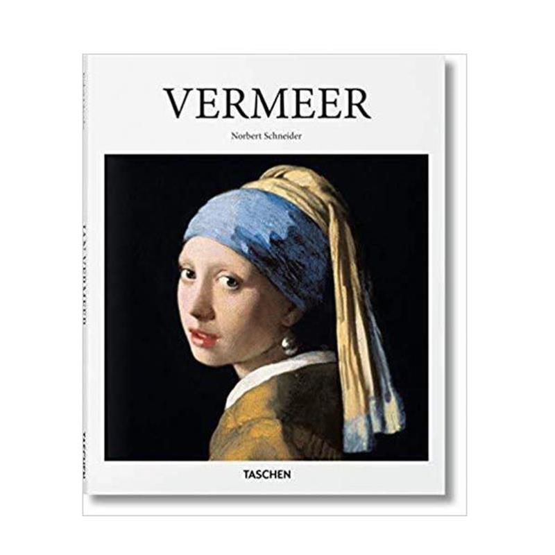 进口英文原版 VERMEER 维米尔 荷兰画派 Norbert Schneider TASCHEN Basic Art 戴珍珠耳环的少女 基础艺术系列 现货