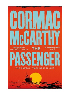 进口英文原版 The Passenger 乘客 科马克·麦卡锡 Cormac McCarthy 现货 海外直订xa
