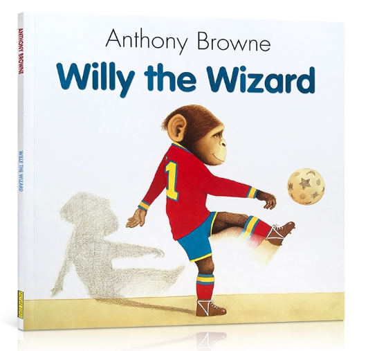 进口英文原版绘本 Willy the Wizard 魔术师威利 Anthony Browne安东尼布朗经典图画故事绘本 现货