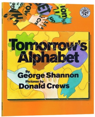 进口英文原版  Tomorrow's Alphabet 名家Donald Crews 廖彩杏推荐 字母书字母认知早教绘本 现货