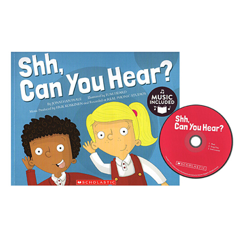 进口英文原版 Cantata Learning系列 Shh Can You Hear嘘你能听到吗？现货