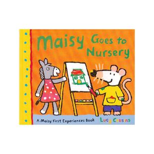 进口英文原版 Maisy Goes to Nursery 小鼠波波 梅西的故事 梅西去幼儿园 现货