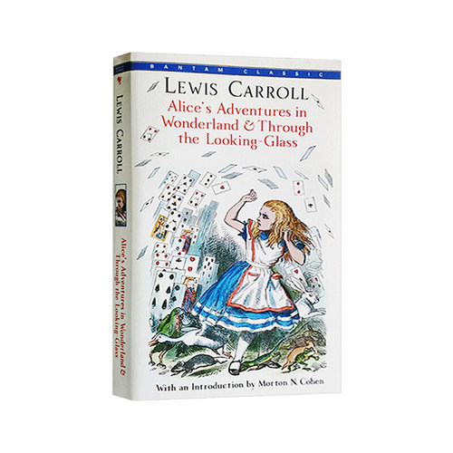 进口英文原版 爱丽丝梦游仙境与镜中奇遇记  Alice's Adventures in Wonderland 爱丽丝漫游奇境记 电影原著小说 经典童话 现货