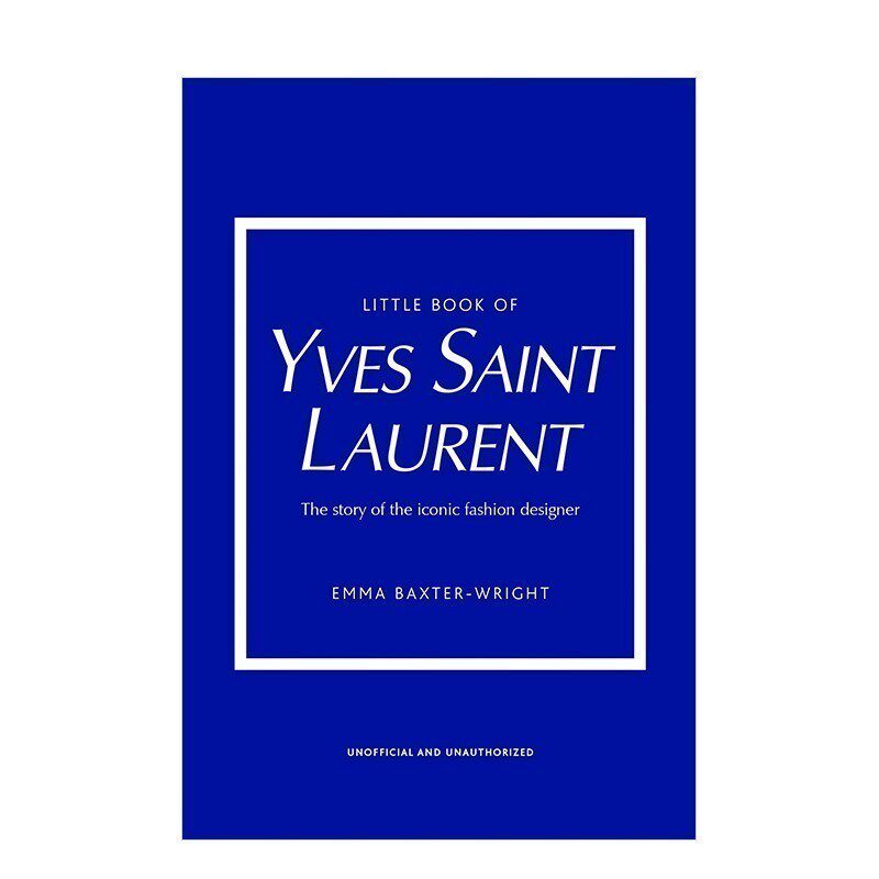 现货 进口英文原版 Little Book of 圣罗兰时尚手册 Yves Saint Laurent YSL 品牌设计史画册艺术书 时尚潮流品牌发展历史故事