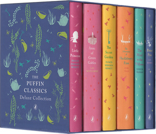 小公主 Puffin Box Classics 进口英文原版 礼盒精装 安妮 秘密花园 绿山墙 Hardcover 文学 布封6册经典 彼得潘 柳林风声 Set The