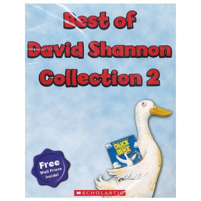 进口英文原版  Davids Collection 大卫香农系列  第二辑  全4册  儿童读物绘本   现货