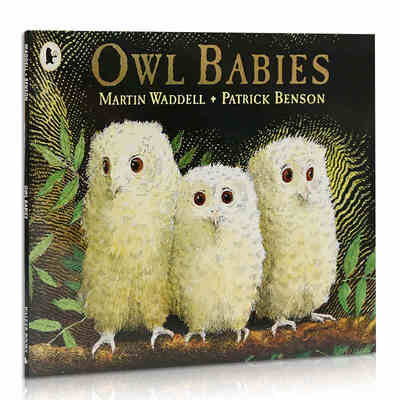 进口英文原版绘本 Owl Babies 猫头鹰宝宝 廖彩杏推荐书单儿童书籍 0-3-6岁 启蒙亲子阅读晚安故事书