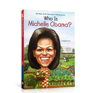进口英文原版 Who Is Michelle Obama? 谁是米歇尔奥巴马？前美国总统夫人米歇尔人物科普传记 现货