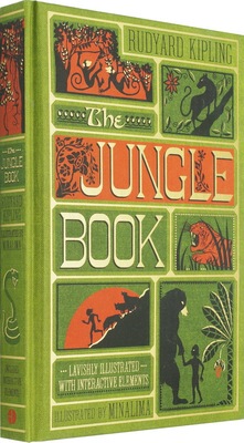 进口英文原版 The Jungle Book 森林王子 奇幻丛林3D手工立体书  全彩复刻 儿童文学经典之作 启蒙故事  精装收藏版  现货