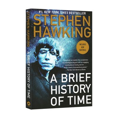 进口英文原版  A Brief History Of Time 史蒂芬霍金 时间简史  纽约时报畅销书籍 Stephen Hawking 现货