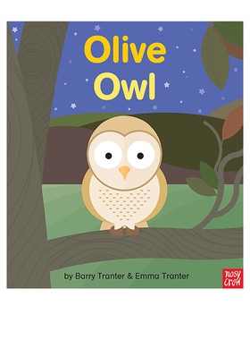 进口英文原版绘本 Rounds Olive Owl 神奇的生命系列 猫头鹰奥利弗 儿童启蒙知识读物 猫头鹰的成长科普 Barry Tranter 现货