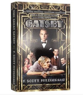 电影版 爱情故事小说 盖茨比 菲茨杰拉德 莱昂纳多 小说 Gatsby Great The 了不起 进口英文原版