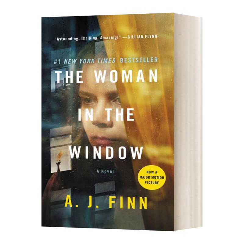 进口英文原版 The Woman in the Window 窗户里的女人 电影封面版 现货