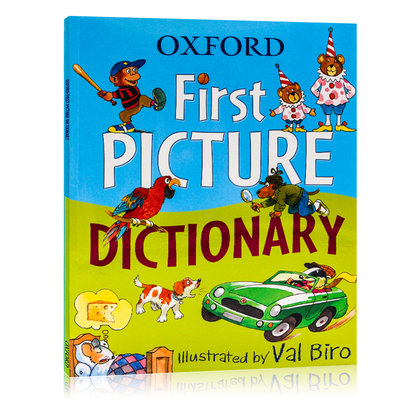 进口英文原版Oxford First Picture Dictionary 牛津图解字典单词学习 插图字典 2-8岁 现货