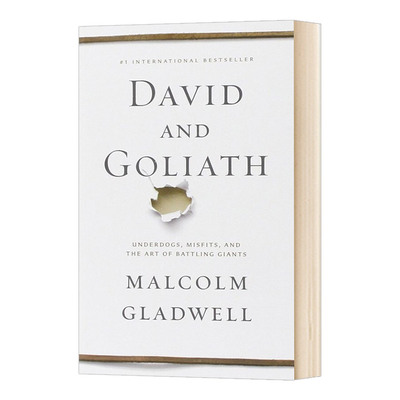 进口英文原版 David and Goliath 逆转:弱者如何找到优势 反败为胜 弱点与能力社会心理学 格拉德威尔 Gladwell著作 现货