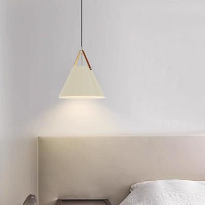 简约侘寂风餐厅吊灯现代奶油风床头灯卧室饭厅餐桌吧台简约灯具