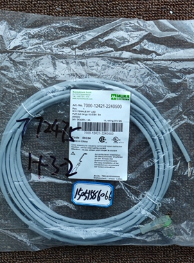 MURR 连接线 7000-12421-2240500全新正品原包装未拆封