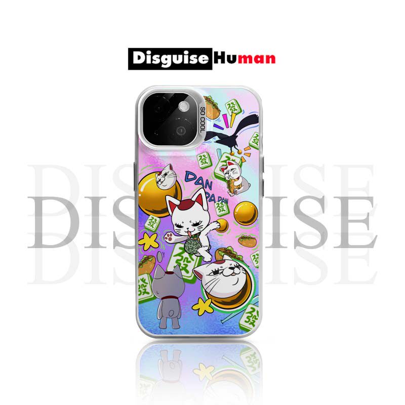 胆大党当哒当高速婆婆动漫卡通小众磁吸IMD彩银手机壳iPhone15promax1413iPhonexr12X新款全包防