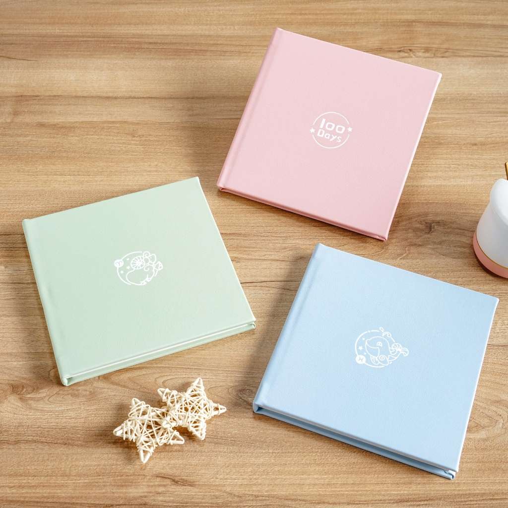 米莫照片书定制皮艺相册制作儿童宝宝成长纪念册diy情侣手工礼