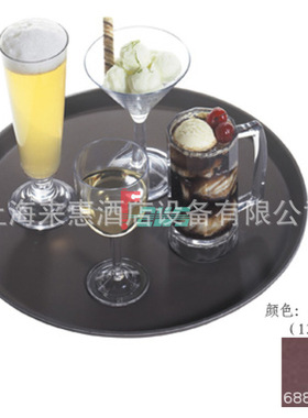 CAMBRO 1800CT-138 18＂圆形防滑托盘(褐黄色)