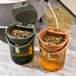 茶桶茶渣桶垃圾分类厨房残渣收纳桶过滤排水桶茶台干湿分离废水桶