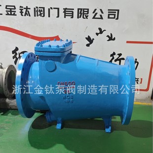 HH44H硬密封微阻缓闭止回阀铸钢球墨铸铁法兰单向止回阀重锤式