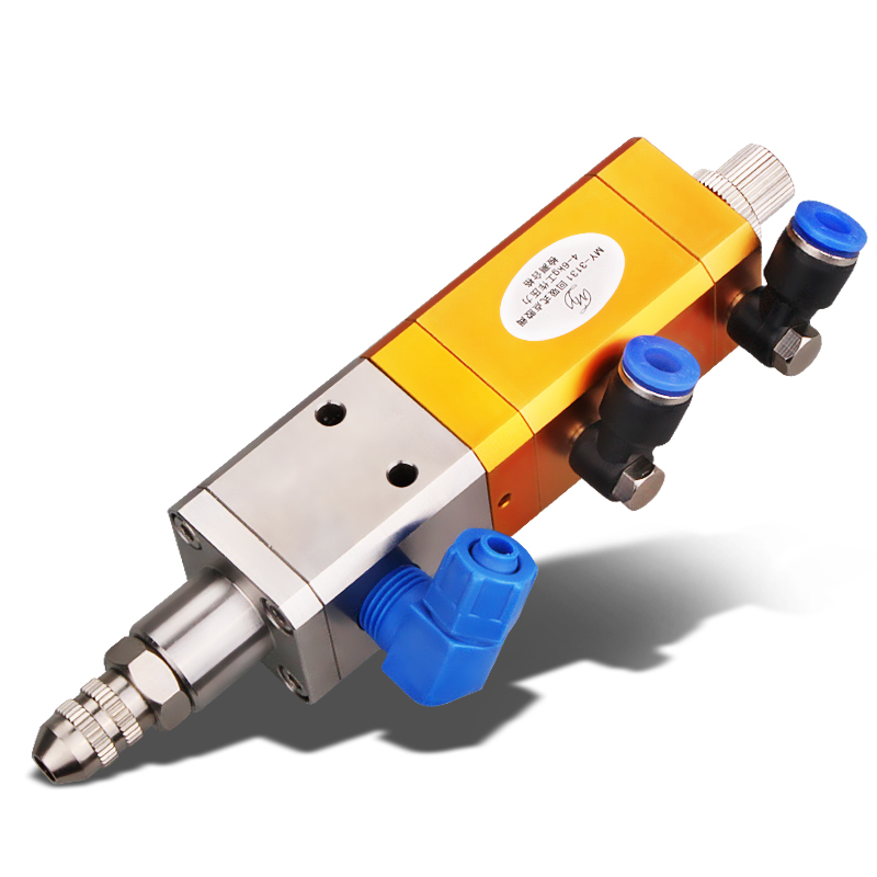 极速MY3131点胶阀回吸式硅胶UV胶涂胶定量微调出胶耐腐.蚀大流量