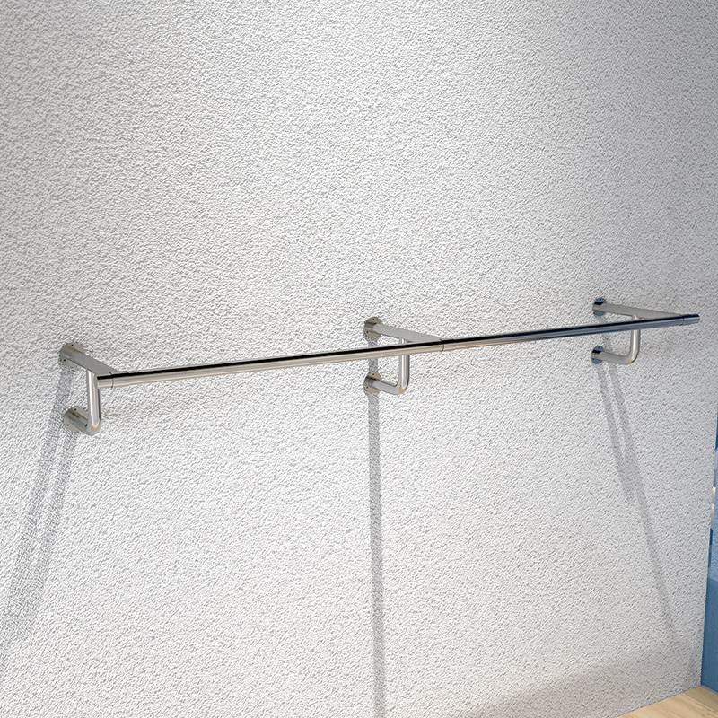 极速女装店货架展示架上墙壁挂式不锈H钢挂衣架子服装店专用男装